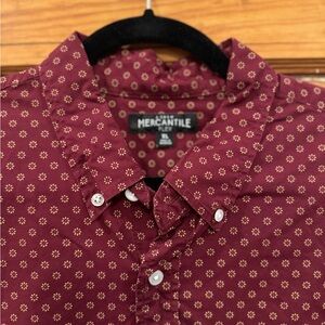 J. Crew Factory men’s short sleeve button down shirt